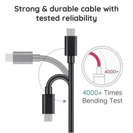 10ft Micro USB Cable for Fast Charging and Data Transfer