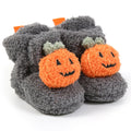 Ecetana Baby Fuzzy Bootie Slippers Halloween Cozy Sock Shoes Soft Infant Shoes Warm Fleece Slippers for Toddlers