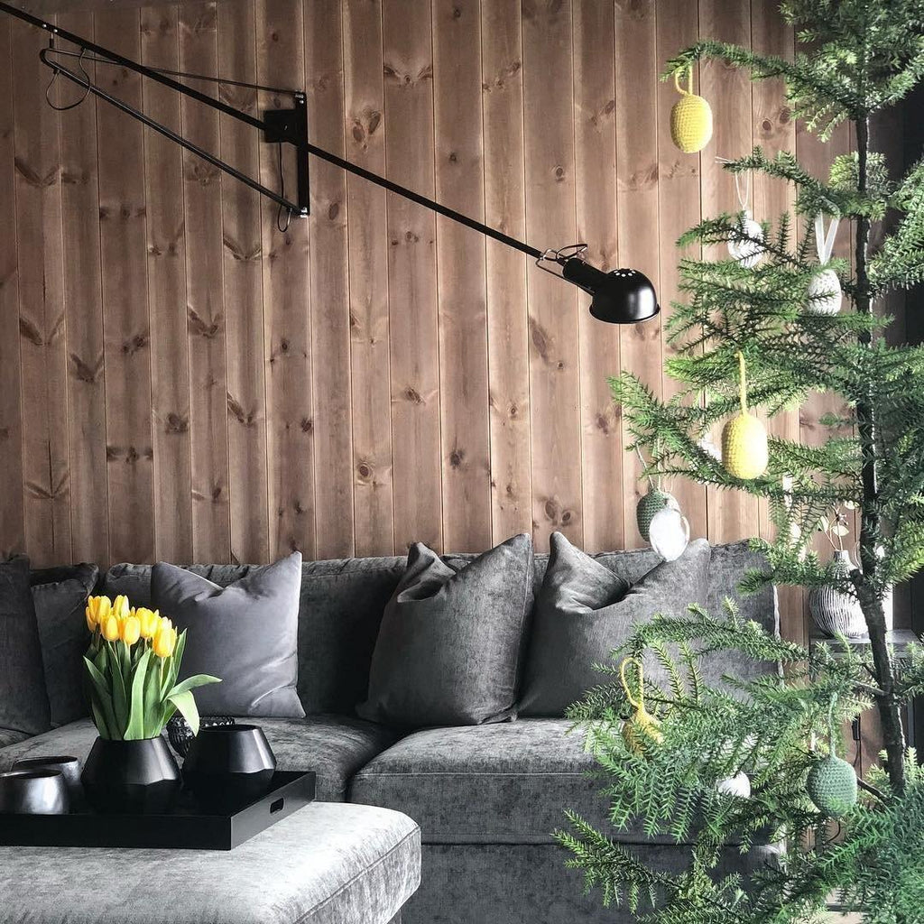 Adjustable Wall Lamp with Swinging Arm and Cast Iron Counterweight, 80.7  inches
