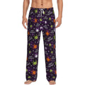 Picia Halloween Mens Soft Woven Cotton Elastic Waistband Sleep Pajama Pant Lounge Sleep Pant With Pockets And Drawstring-Medium