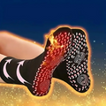 Heated Socks with Rechargeable Batteries and Adjustable Heat Levels, Breathable Knit