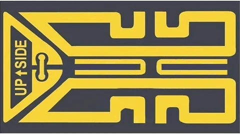 Antenna Signal Sticker with Gold Finish and Adhesive Installation for Wireless Devices