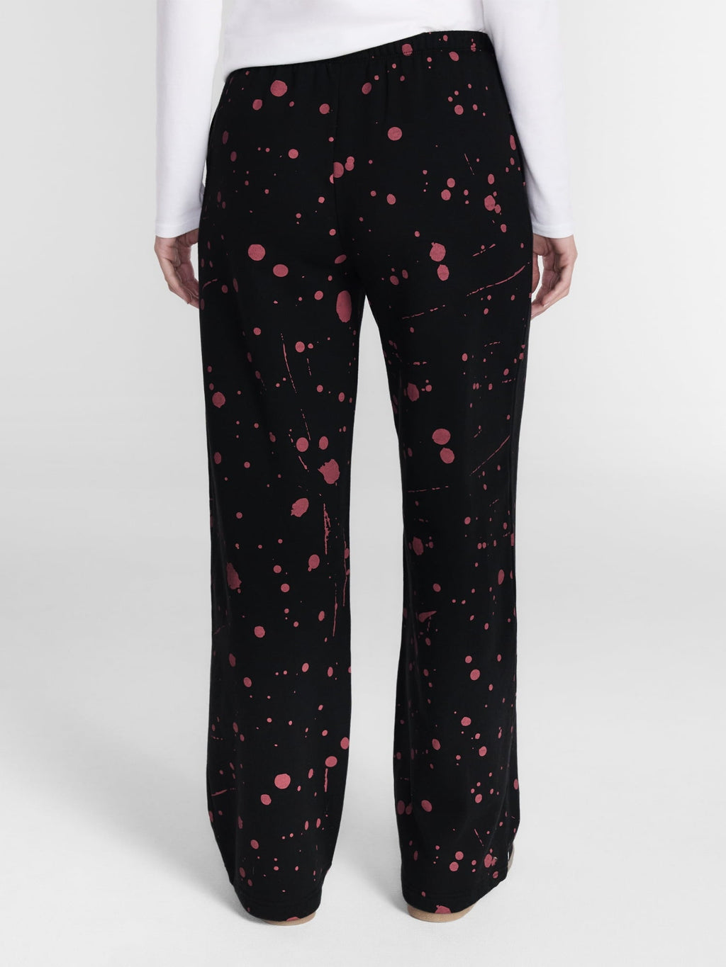 Halloween Women's Horror Queen Wide Leg Jogger Pants, Sizes XXS-XXL