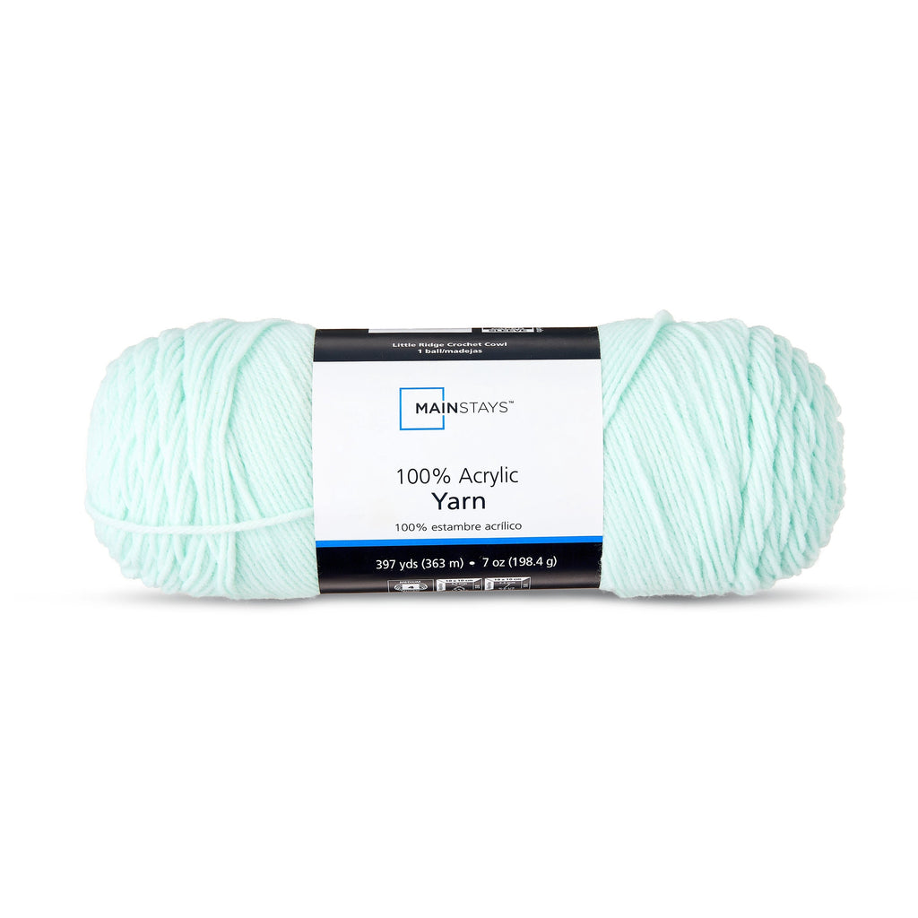 Mainstays Medium 4 Acrylic Yarn, 7 oz, 397 Yards