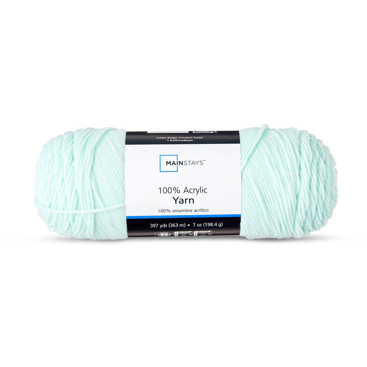 Mainstays Medium 4 Acrylic Yarn, 7 oz, 397 Yards