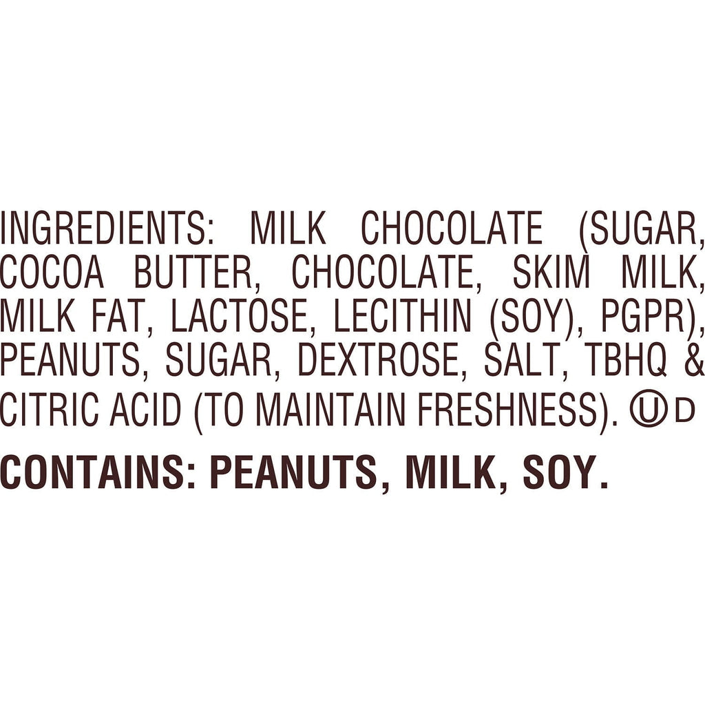 Reese's Miniatures Milk Chocolate Peanut Butter Cups Halloween Candy, Bag 9.92 oz