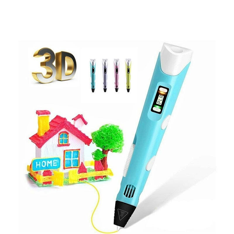 3D Printing Pen with Variable Speed Control and Cooling Safety  System