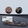 Car Phone Holder with Anti Slip Pad, Universal Dashboard Mount, Stable Smartphone Cradle for Hands Free Driving