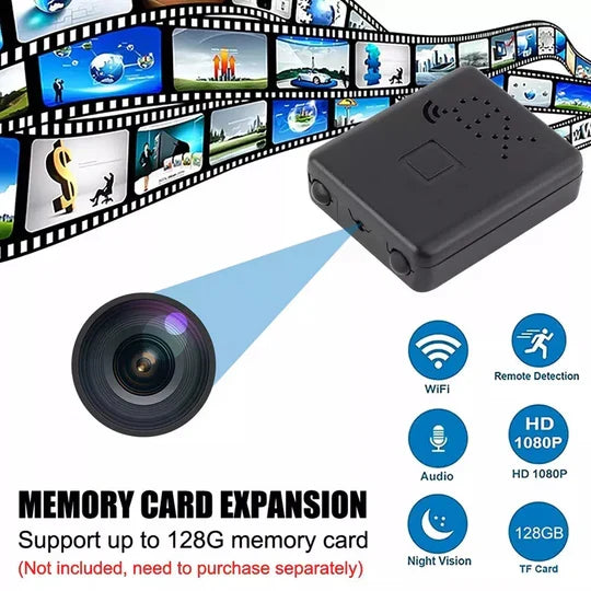 Compact WiFi HD Video Camera with Clear Audio
