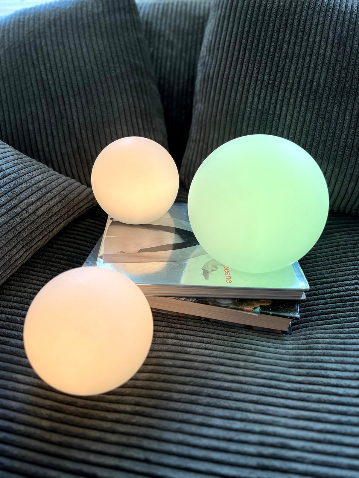 Color Changing Orb Lamp with Remote Control and 10-Hour  Runtime