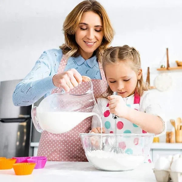Automatic Whisk with Three Speed Settings and Hands Free Stirring for  Pots