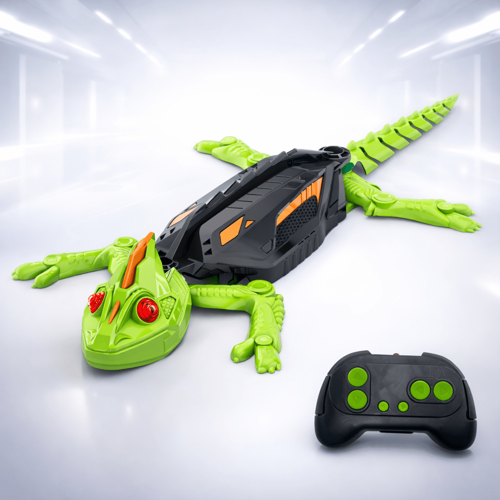 360° Rotating Lizard Toy with Remote Control for Kids and  Adults
