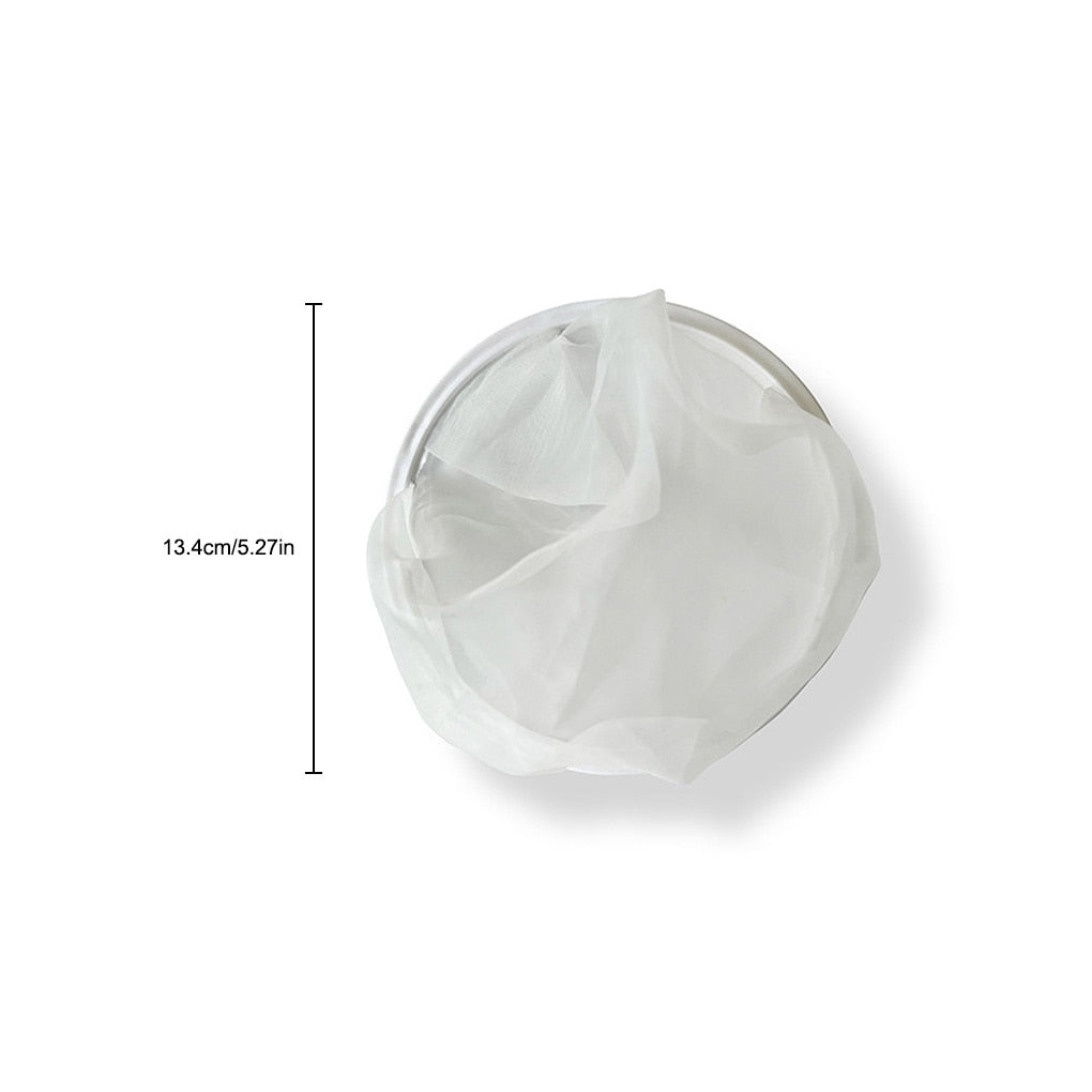 Fine Mesh Strainer with Removable Screen and Hanging Hook, Dual Mesh Options
