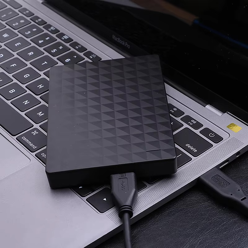 64GB External Storage Drive with Automatic Backup Software for Windows  Computers