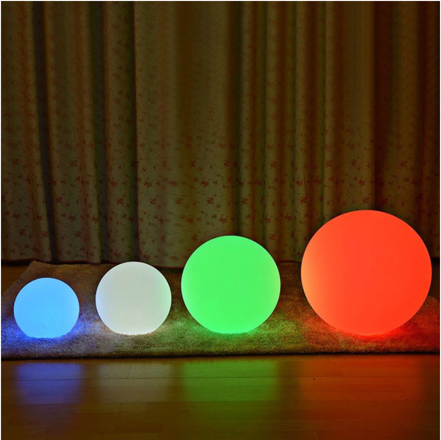 Color Changing Orb Lamp with Remote Control and 10-Hour  Runtime