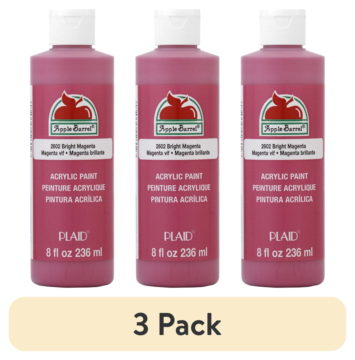 Apple Barrel Acrylic Craft Paint, Matte Finish, 8 fl oz