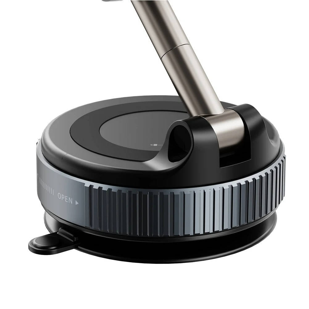 Car Phone Mount with Magnetic Snap and 360° Rotating Arm for All  Devices