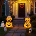 Halloween Collapsible Lighted Pumpkin Decoration Indoor Outdoor