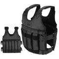 Adjustable Weighted Vest with Up to 110 lb Load and Padded Shoulders, Breathable Lining