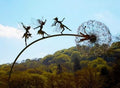Decorative Outdoor Garden Figurine Display for Creating Whimsical Focal Points