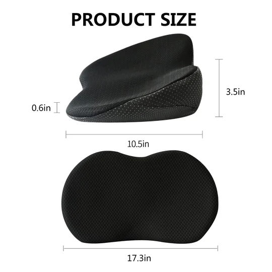 Height-Enhancing Car Seat Cushion for Comfortable Driving