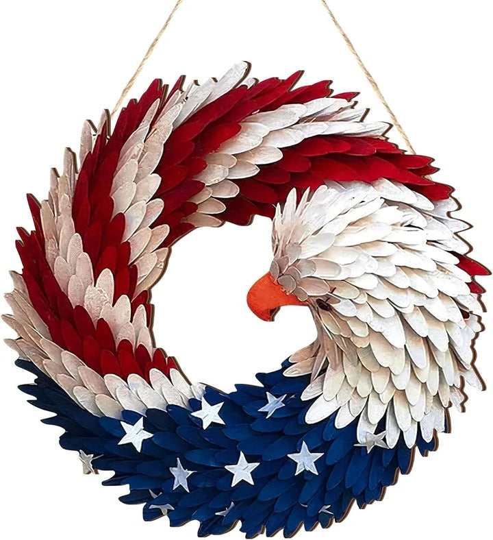 Eagle Wreath Easter Independence Day Decorations