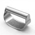 Curved Garlic Press Rocker with Bottle Opener and Multi-Ingredient  Function
