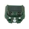 Animal Ultrasonic Repellent with Motion Sensor and Solar Power, 110° Range 26 Ft