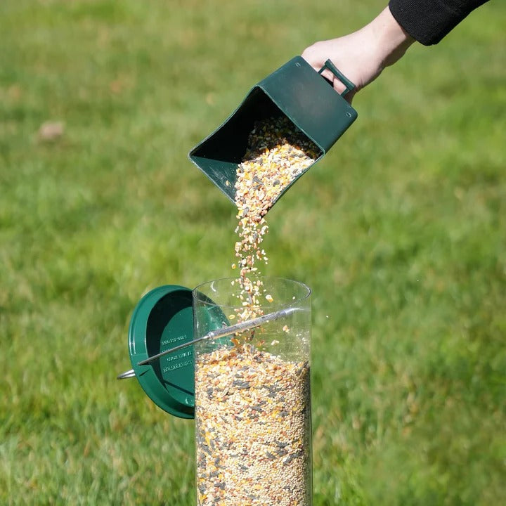 Bird Feeder with Squirrel Deterrent Design for Wild Birds