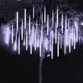 Cascading LED String Lights with Snowfall Effect and 144 Bulbs, 6.5 Feet