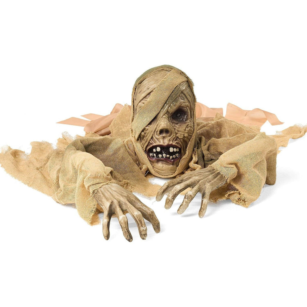 Halloween Groundbreaker, Light Up Eyes and Creepy Sound with IR Sensor for Outdoor Lawn, Graveyard and Haunted House Decor