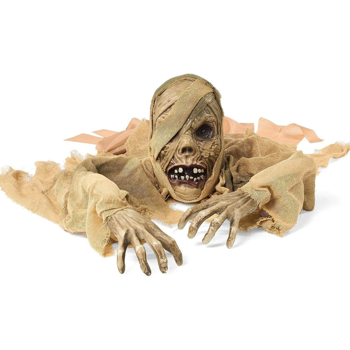 Halloween Groundbreaker, Light Up Eyes and Creepy Sound with IR Sensor for Outdoor Lawn, Graveyard and Haunted House Decor