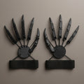 Articulated Skeleton Finger Extensions with Flexible Moving Joints for Halloween Cosplay