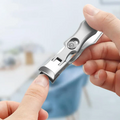 Carbon Steel Nail Cutter with Wide Jaw Opening and Built-In Catcher,  Self-Locking