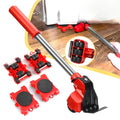 Heavy Furniture Roller Set with Lifting Tool and 360-Degree Wheels, Scratch-Proof